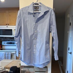 Black Brown 1826 Light Blue Dress Shirt